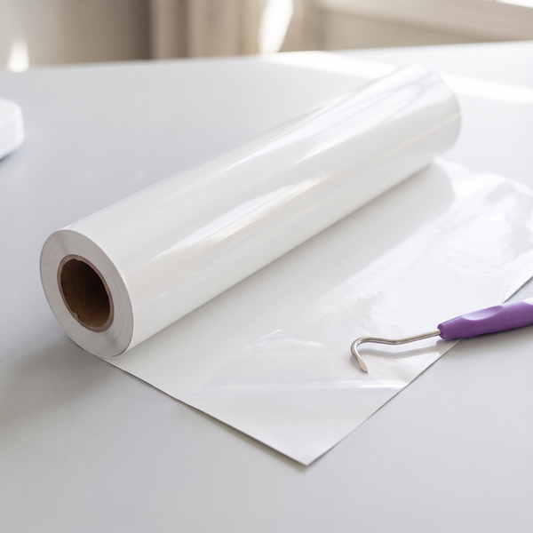 White Smooth HTV roll