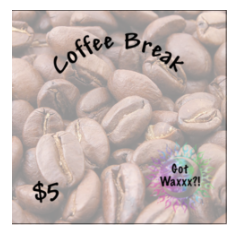 Coffee Break--Got Waxxx Clam Shells Soy Wax Melt for Warmers