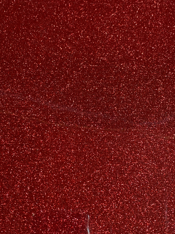 Red Glitter HTV