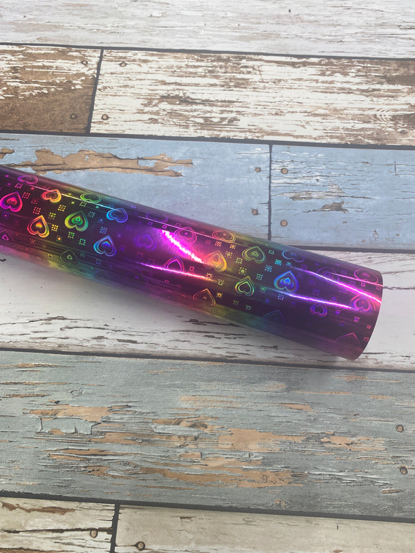 Teckwrap Rainbow Heart
