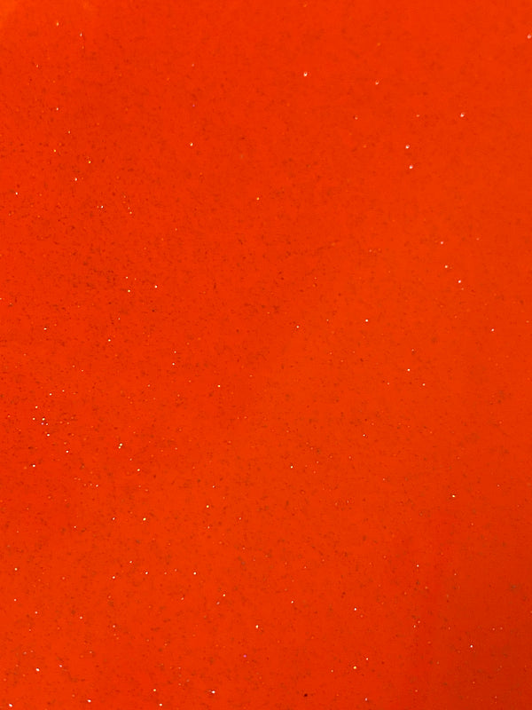 Neon Orange Ultra Glitter PerfecCut
