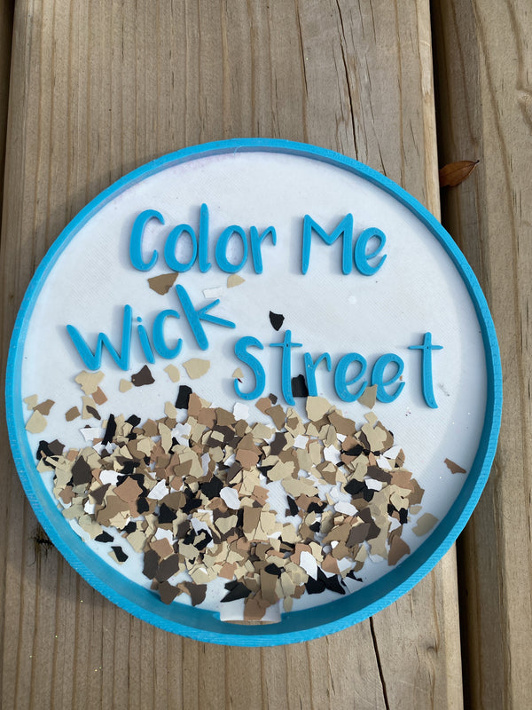 Dessert Camo Man Glitter