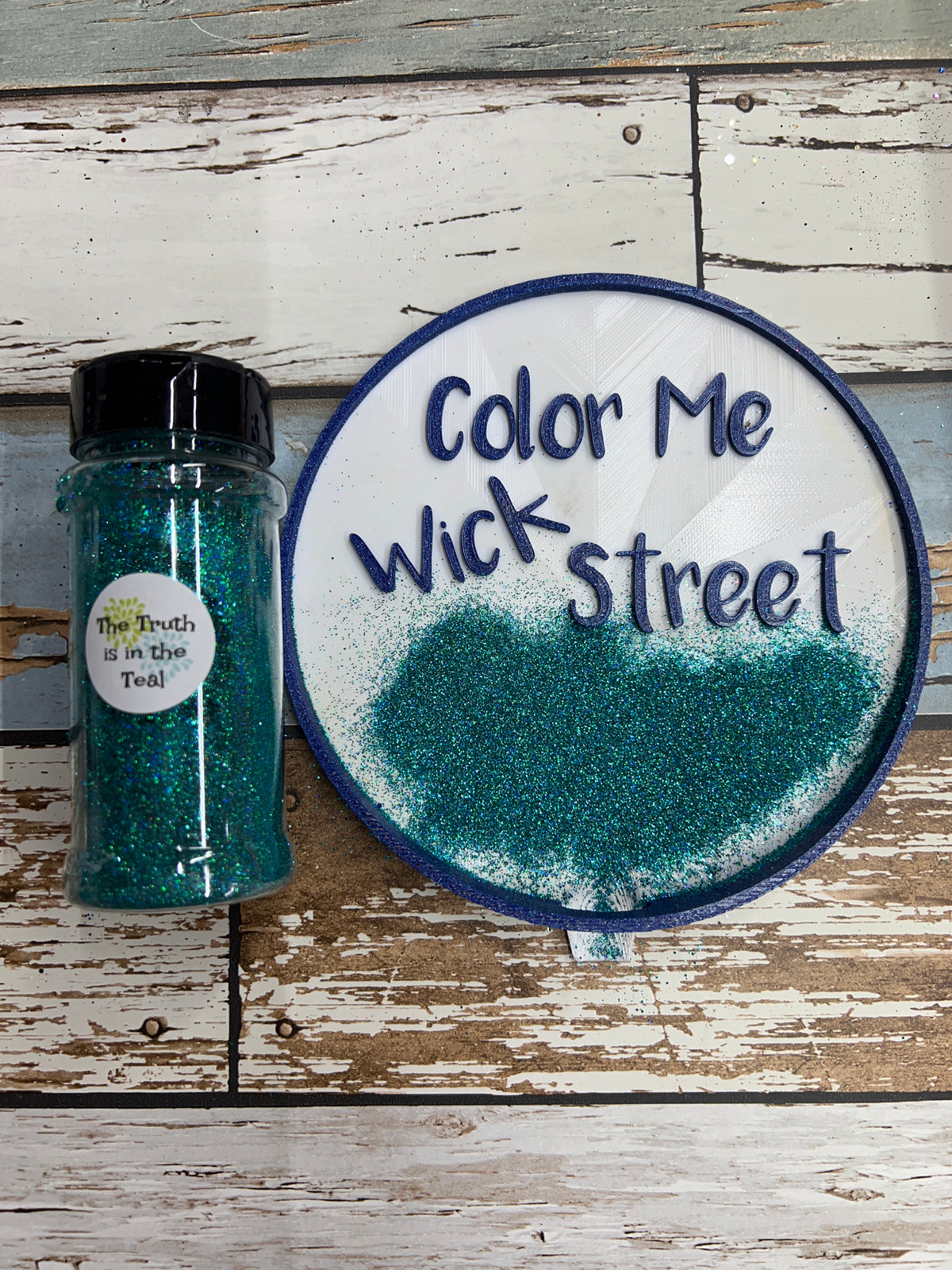 The truth is in the teal
