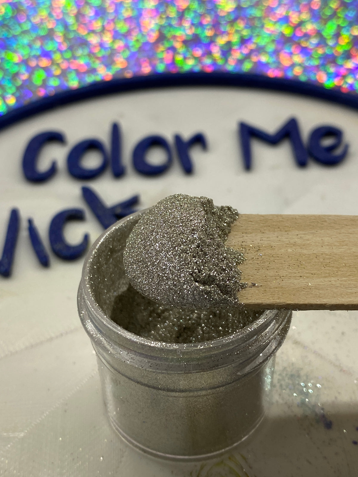 Chrome Silver Mica