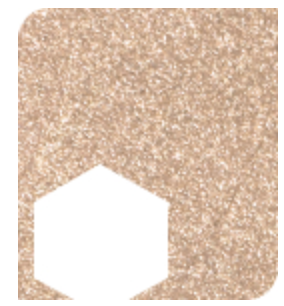 Glimmering Gold PSV Glitter