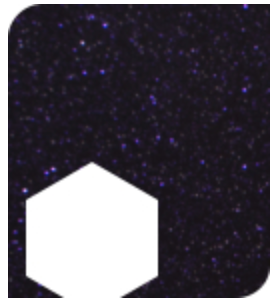 Midnight Violet PSV Glitter