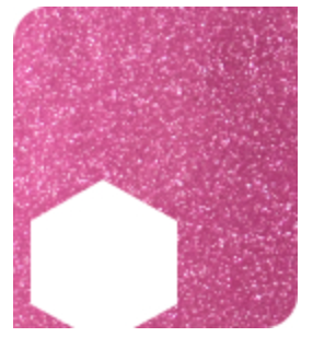 Pink Flirt PSV Glitter