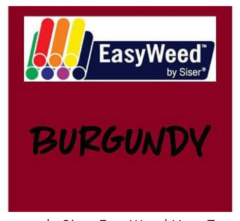 Burgundy Smooth HTV