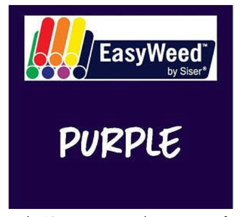 Purple Smooth HTV