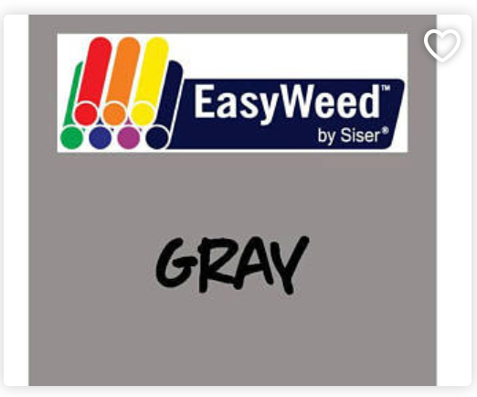 Grey Smooth HTV