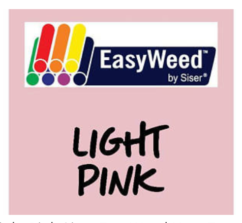 Light Pink Smooth HTV