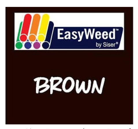 Brown Smooth HTV
