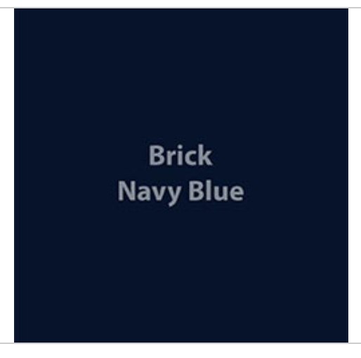 Navy Blue Brick 600 HTV