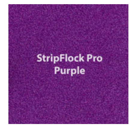 Purple StripFlock HTV