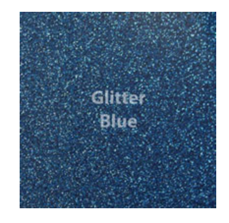 Blue Glitter HTV