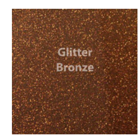 Bronze Glitter HTV