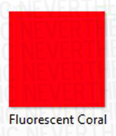Coral Neon Smooth HTV