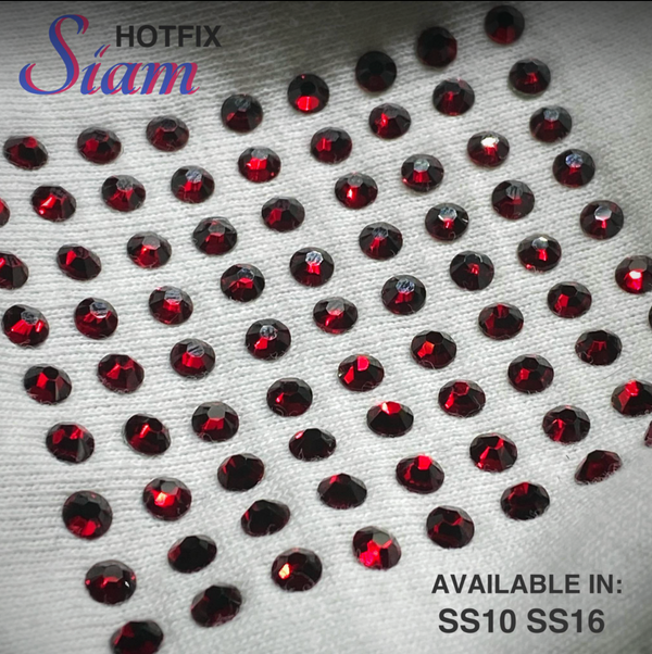 Siam Hot Fix Rhinestones