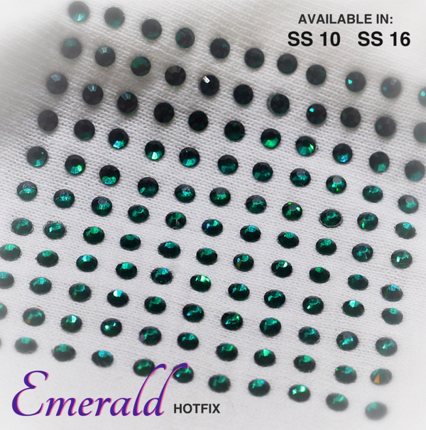 Emerald Hot Fix Rhinestones