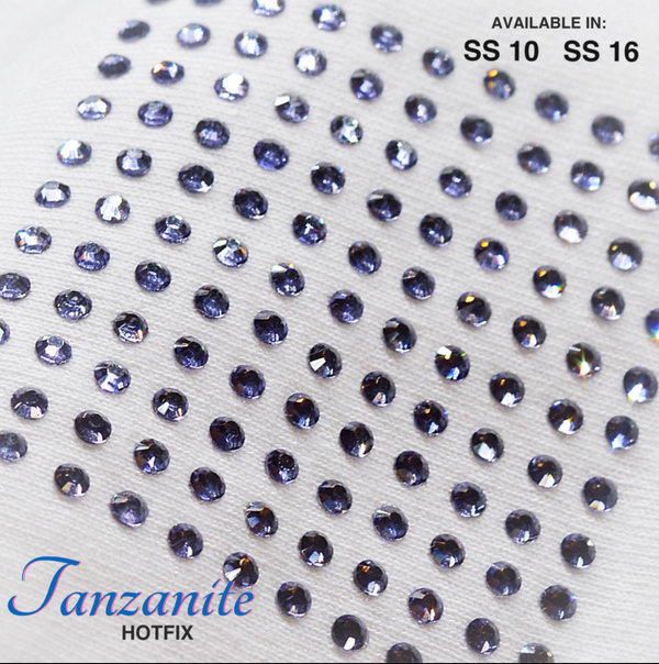 Tanzanite Hot Fix Rhinestones
