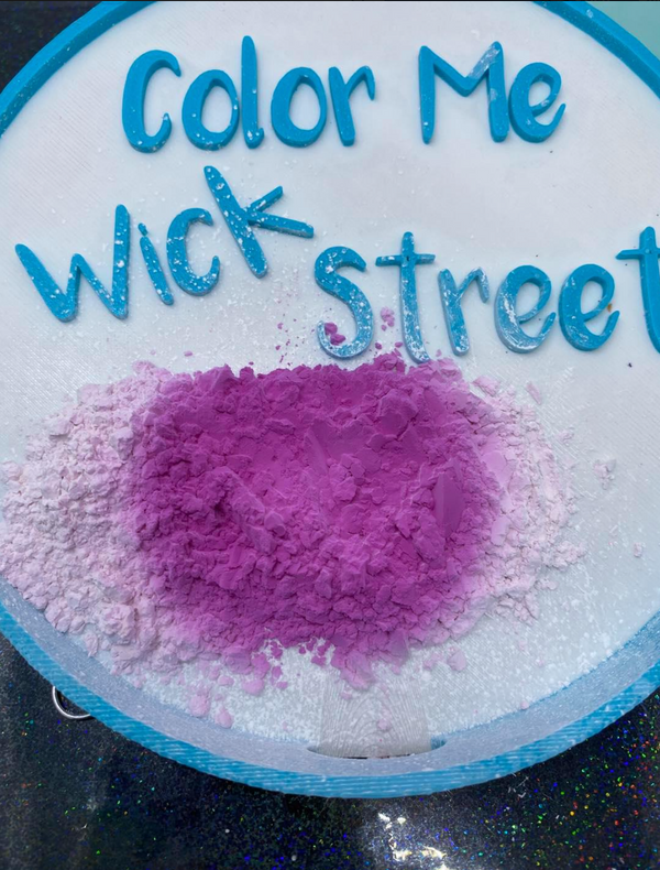 UV White to Pink Mica