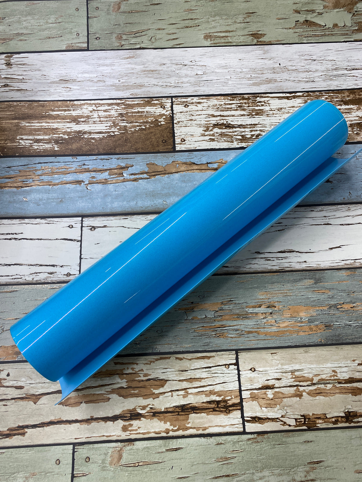 Turquoise StripFlock HTV