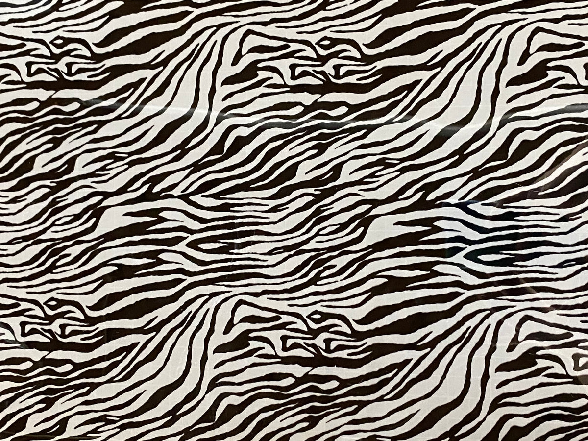 Zebra Metallic HTV