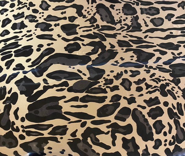 Metallic Cheetah HTV