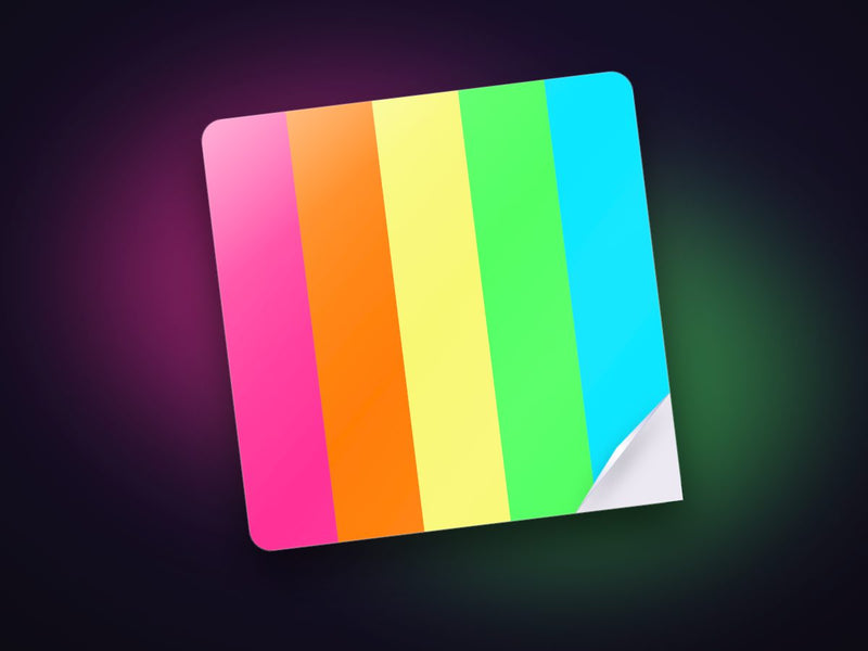 Neon smooth heat transfer vinyl in fluorescent colors