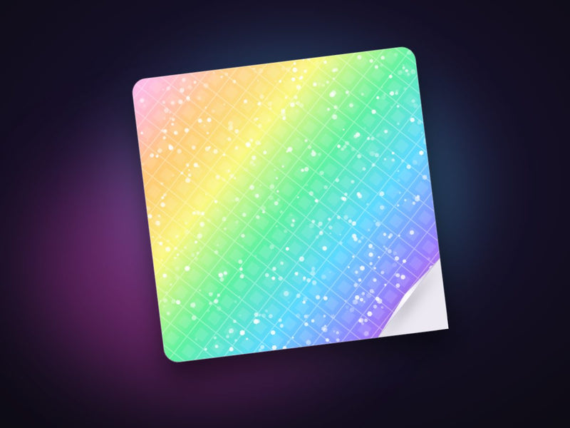 Specialty adhesive vinyl — StarCraft Magic holographic finish