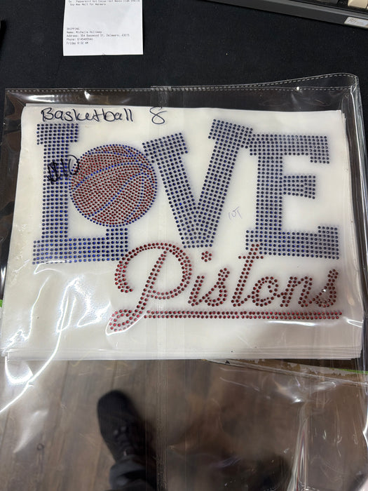 Rhinestone Transfers