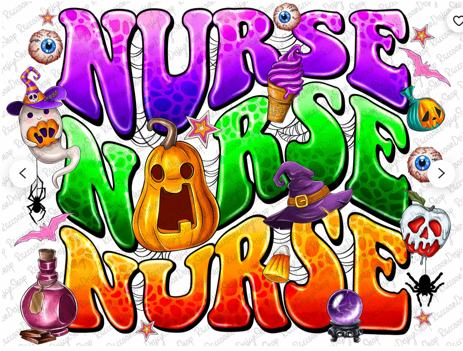 Nurse Spooky Season 2023 - Ready 2 Press