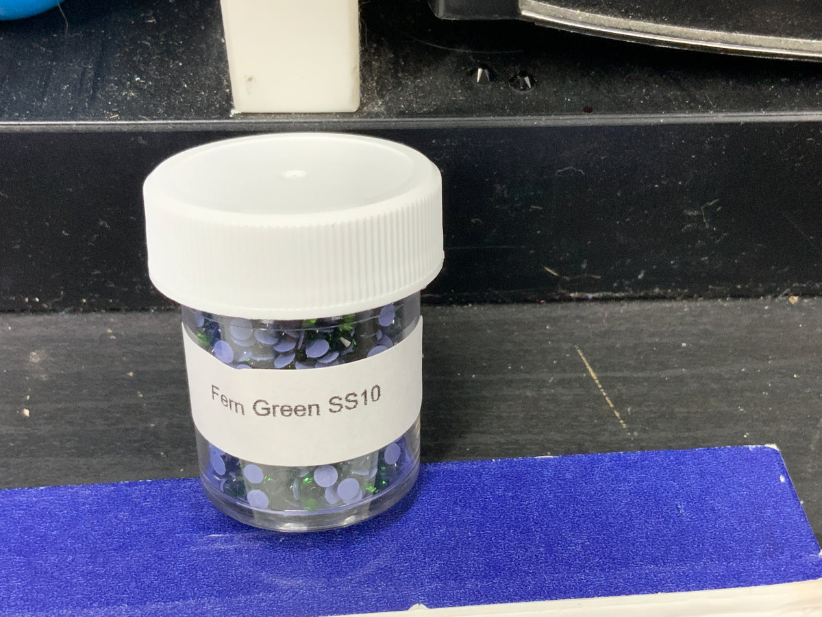 Fern Green HOT FIX stones