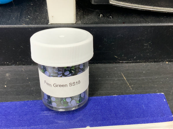 Fern Green HOT FIX stones