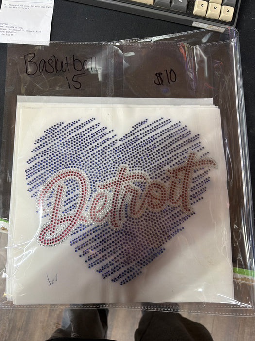 Rhinestone Transfers