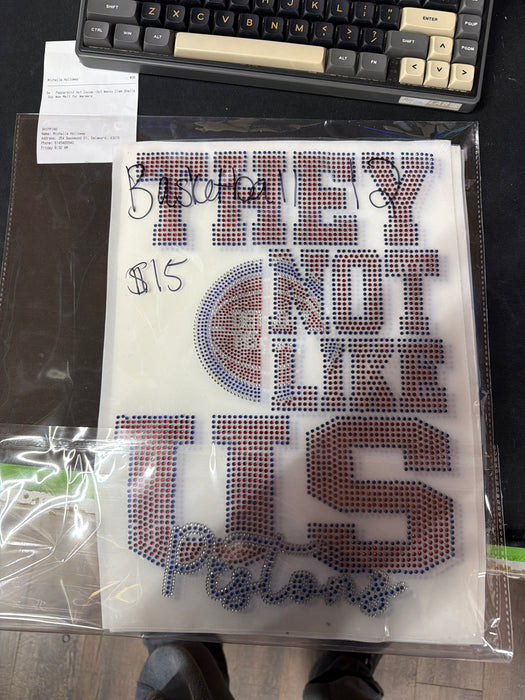 Rhinestone Transfers