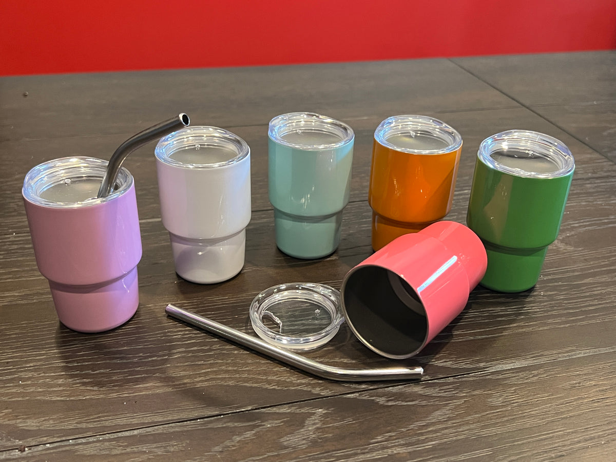 3 oz Mini Sublimation Tumbler - set of 6