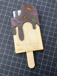 Teacher Appreciation Gift Card Holder - Laser cut and engraved