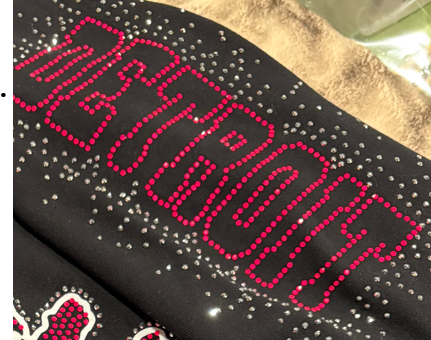 Sports Rhinestone/Glitter Buy in