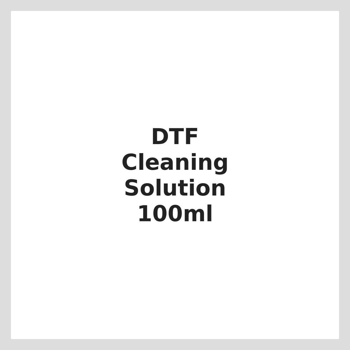 DTF Printer Cleaning Solution 100ml