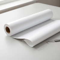 Roll of white smooth heat transfer vinyl