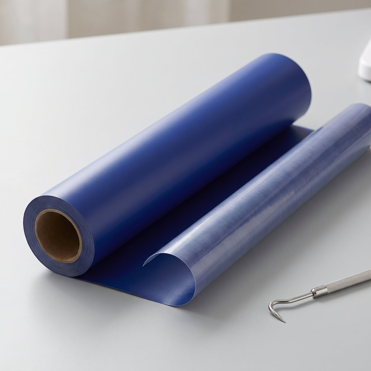 Royal Blue Smooth HTV roll