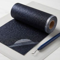Sapphire Glitter HTV roll
