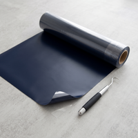 Navy Blue Smooth HTV roll
