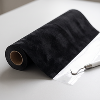 Black StripFlock HTV roll