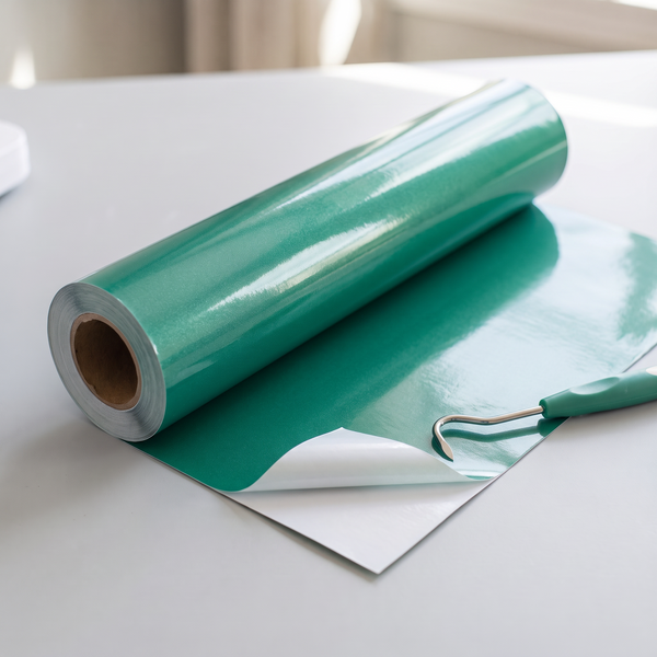 Green Reflective Adhesive Vinyl roll
