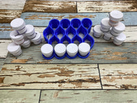 Micas and a tray