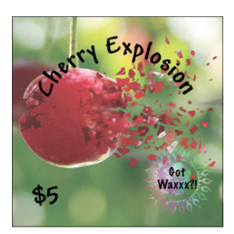 Cherry Explosion--Got Waxxx Clam Shells Soy Wax Melt for Warmers