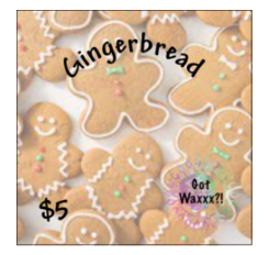 Gingerbread--Got Waxxx Clam Shells Soy Wax Melt for Warmers