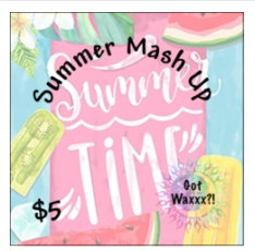 Summer Mash Up--Got Waxxx Clam Shells Soy Wax Melt for Warmers